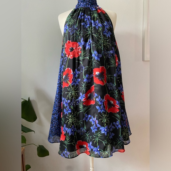 French Connection Lisette Floral Sequin Dress - Picture 3 of 6